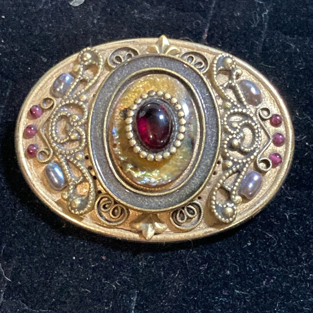 Michael Golan brooch pendant.